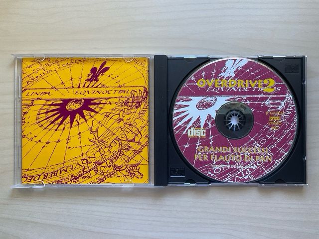 CD Overdrive 2 - Grandes Éxitos Flauta de Pan