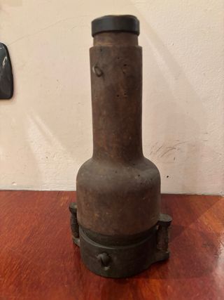 Sello para marcar barriles antiguo uva