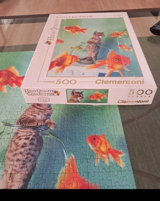 3 Puzzles Educa y Clementoni 1000 y 500 piezas