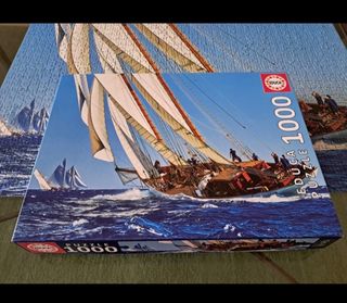 3 Puzzles Educa y Clementoni 1000 y 500 piezas