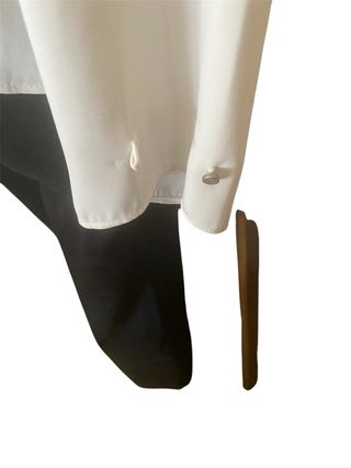 Blusa Reiss Blanca Manga Larga