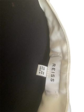 Blusa Reiss Blanca Manga Larga