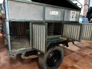 Remolque para transporte de perros