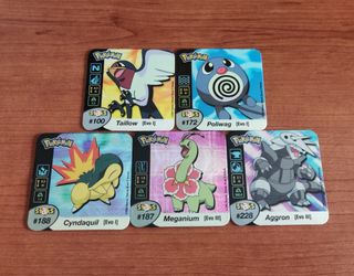 Pack 5 staks imanes Pokémon (Panini)