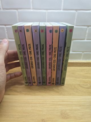 One Piece Eiichiro Oda Tomos 27-32 y 53-55