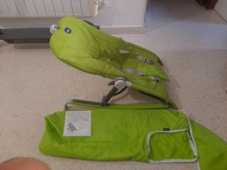 Hamaca mecedora bebé Chicco verde