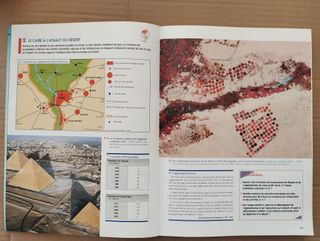 Libro de geografia en francés