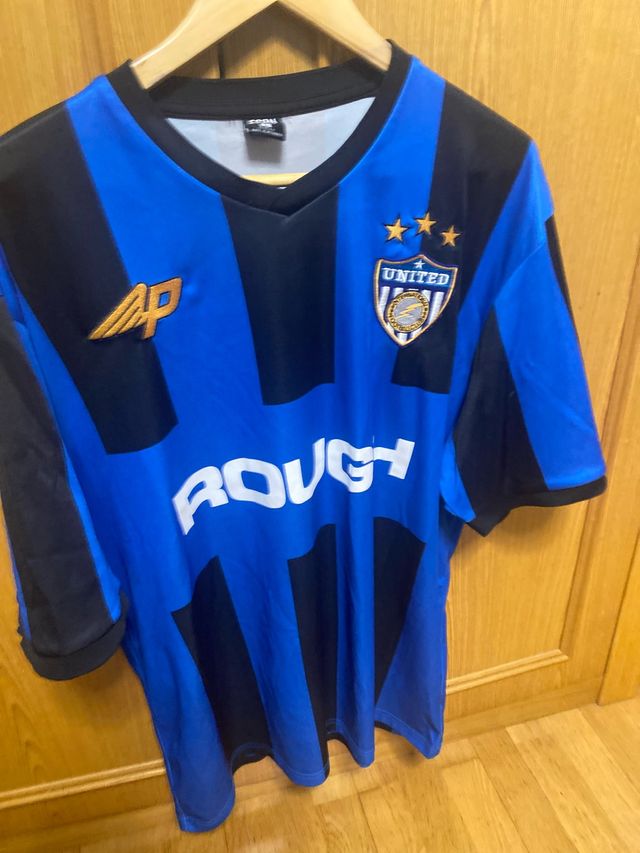 Camiseta Deportiva New Yorker Azul/Negra