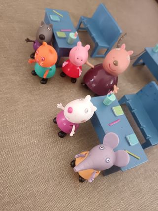 Escuela Peppa Pig, muñecos y accesorios