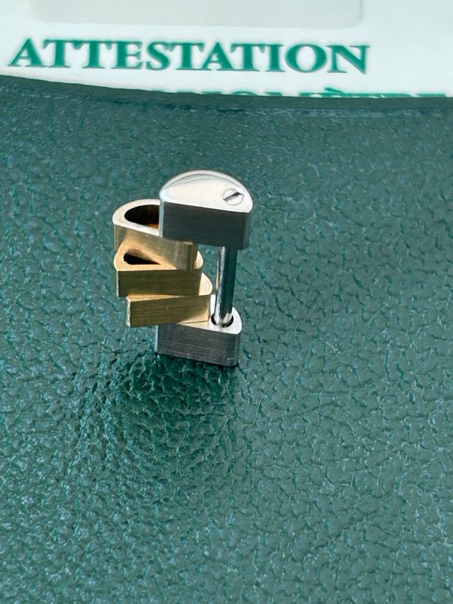 Eslabón Rolex Oyster Oro 18kt y Acero