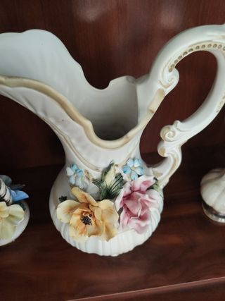 Juego de jarras Capodimonte