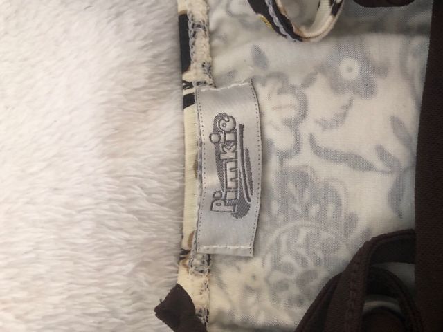 Top vintage estampado floral de 2000s