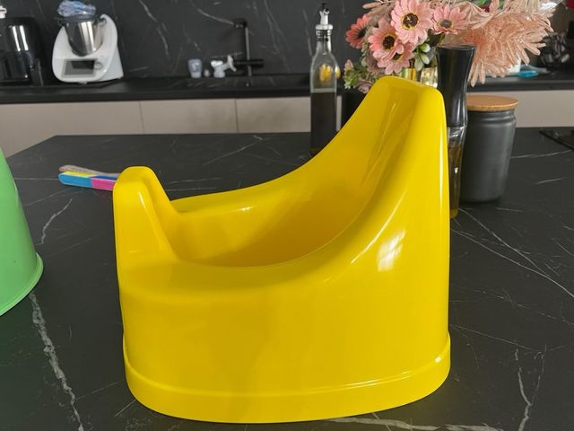 Vasino Neobaby giallo con pesciolini