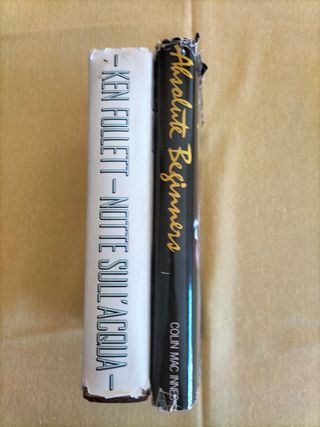 Libri "Notte sull'acqua e Absolute Begin