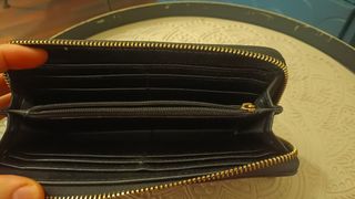 Monedero negro Bershka