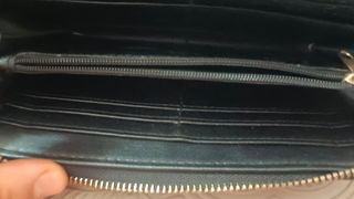 Monedero negro Bershka