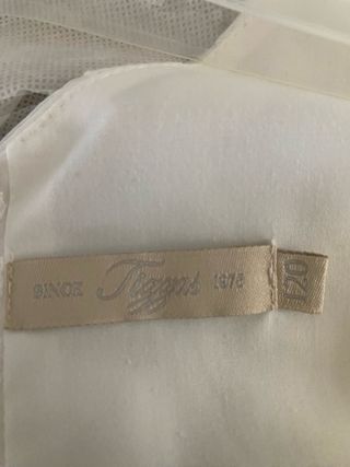 Vestido de Comunión Blanco Encaje y Flores