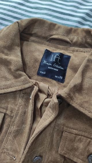 Chaqueta Lefties de ante Talla S