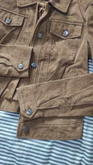 Chaqueta Lefties de ante Talla S