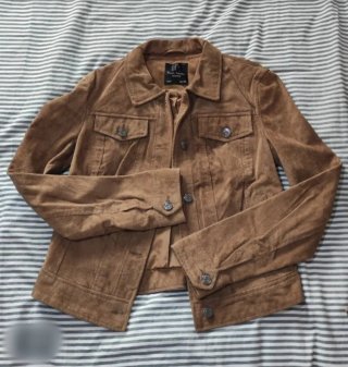 Chaqueta Lefties de ante Talla S