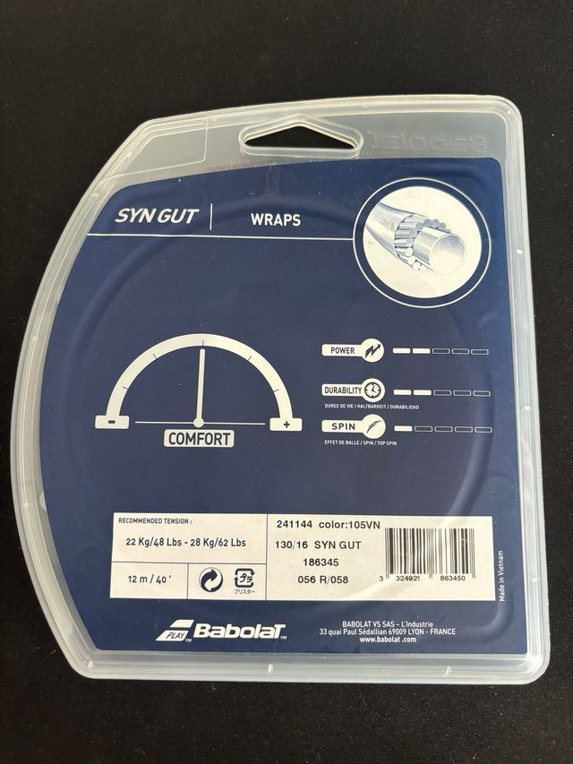 Corda Babolat Universal 130/16 Syn Gut