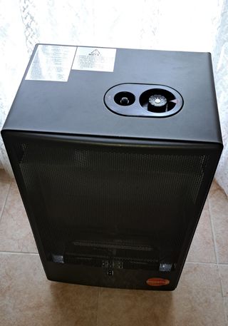 Estufa de gas Equation negra