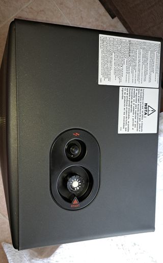 Estufa de gas Equation negra