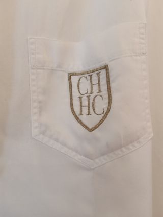 Camisa Carolina Herrera Blanca Talla 14/42
