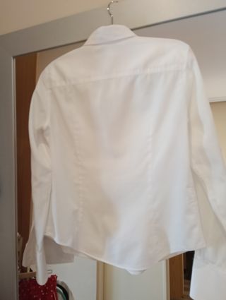 Camisa Carolina Herrera Blanca Talla 14/42