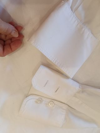 Camisa Carolina Herrera Blanca Talla 14/42