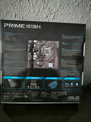 Placa Base Asus Prime H510M-K LGA 1200