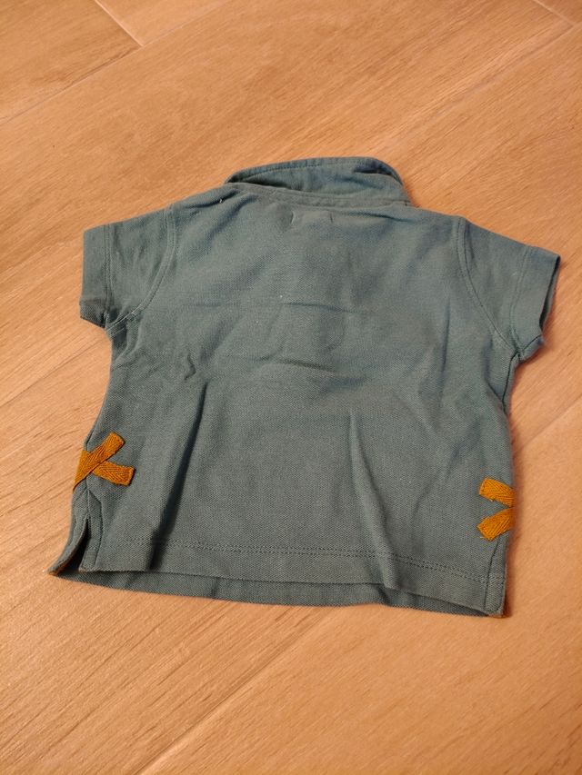 Polo Gocco azul 6-9 meses