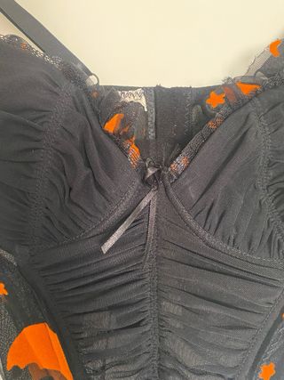 Corpiño Halloween Mujer Talla S