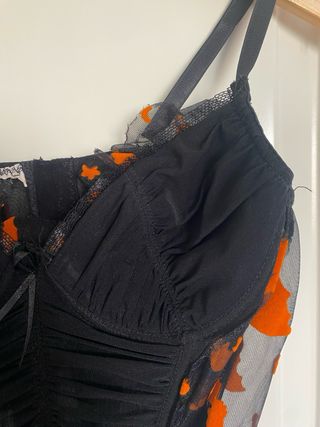 Corpiño Halloween Mujer Talla S