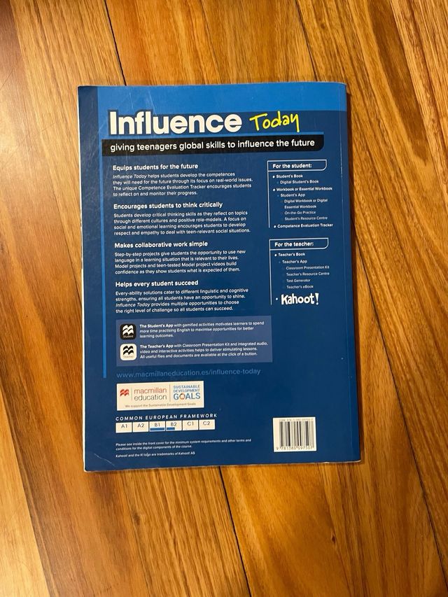 Libro inglés Influence Today 4 – Workbook