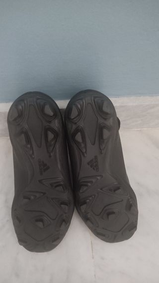 Botas de fútbol Adidas Crazyfat Negras Talla 30