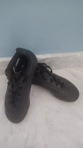 Botas de fútbol Adidas Crazyfat Negras Talla 30