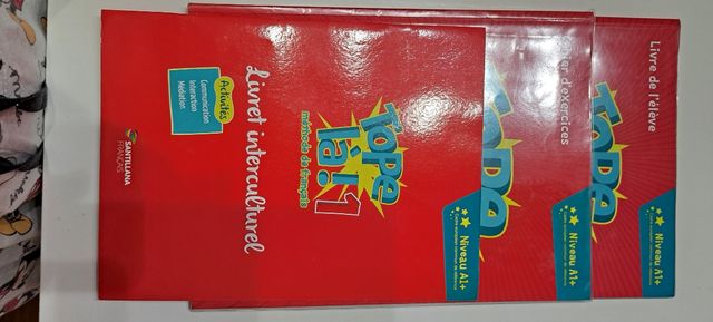 TOPE LA! 1 PACK CAHIER D'EXERCICES (3 libros)