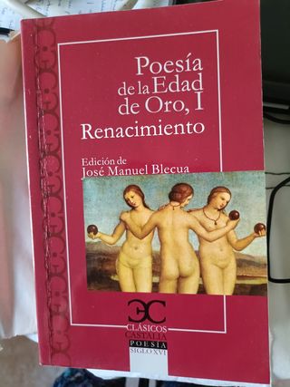 Poesía de la Edad de Oro I. Renacimiento . (CLA...