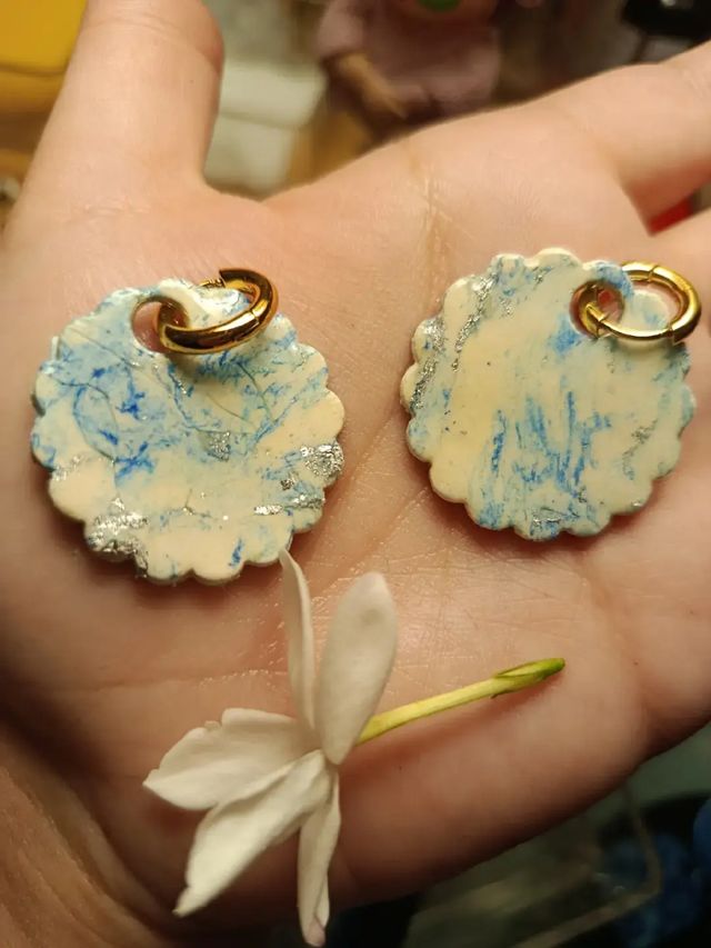 Pendientes Marrakech Dorados Multicolor