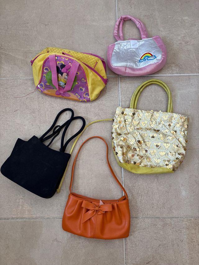Lote de 5 bolsos