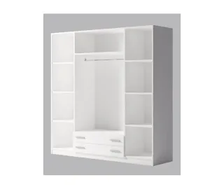 Armario 4 puertas blanco