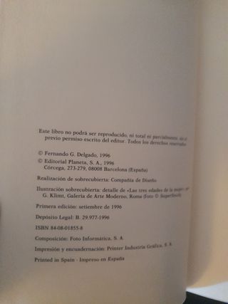 No estabas en el cielo. Fernando G. Delgado.