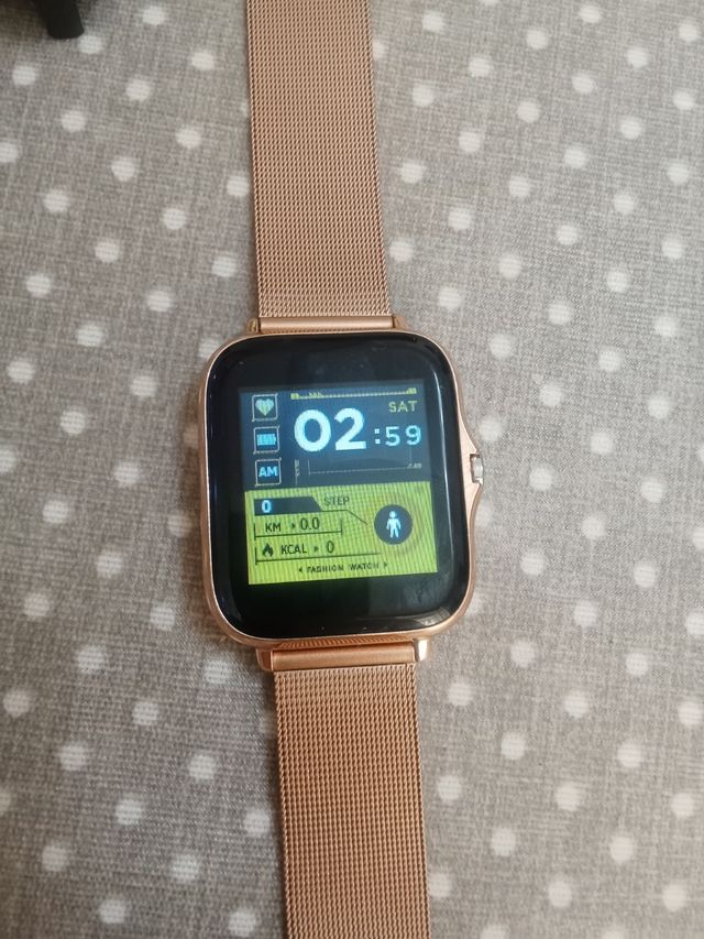 Smartwatch Oro Rosa