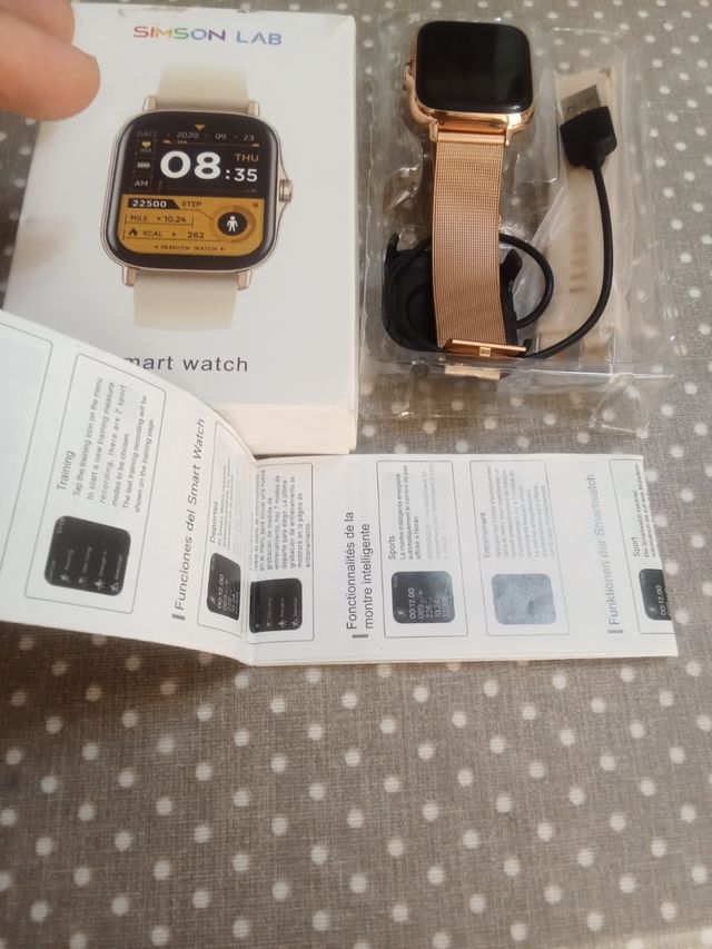 Smartwatch Oro Rosa