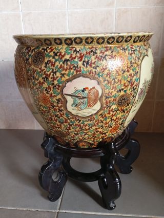 Pecera Satsuma antigua