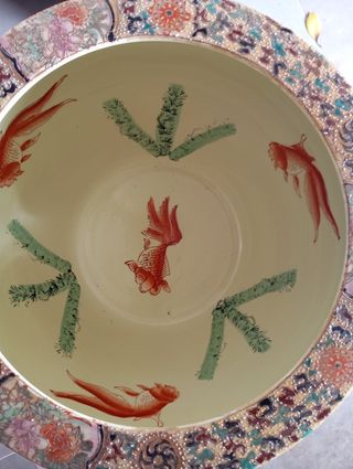 Pecera Satsuma antigua