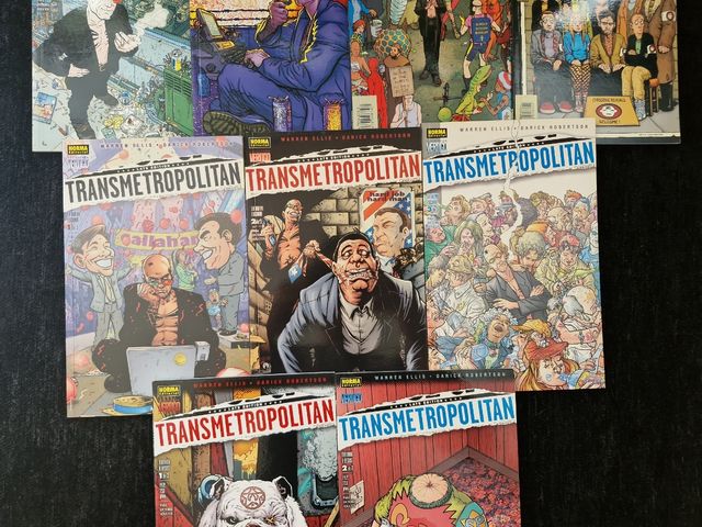 TRANSMETROPOLITAN 3 SERIES COMPLETAS