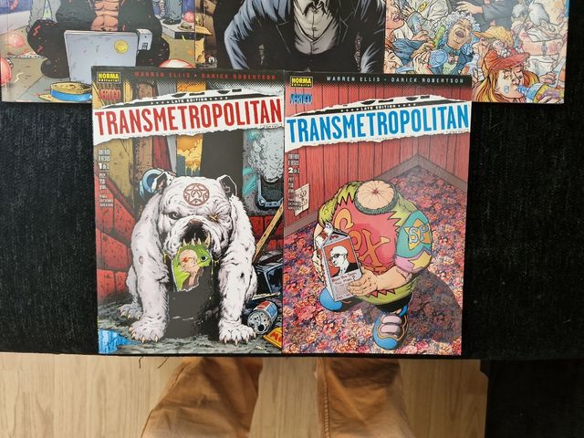 TRANSMETROPOLITAN 3 SERIES COMPLETAS
