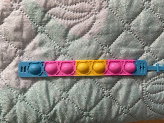 Pulsera Pop It Oso Multicolor